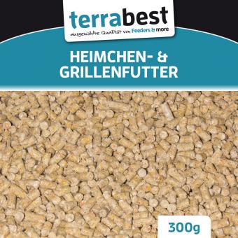 Heimchen & Grillenfutter 300gramm 