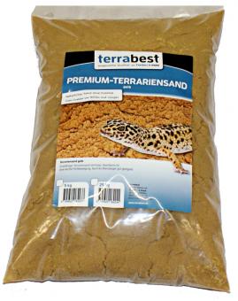 Premium Terrariensand - Gelb 25kg 