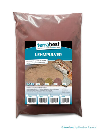 Lehmpulver – rot 2,5kg