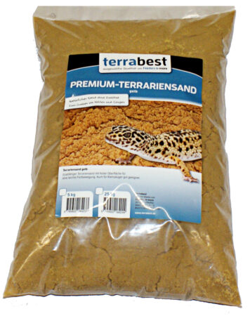 Premium Terrariensand – Gelb 25kg